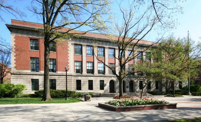 Photo of Bricker Hall on Ohio State's Columbus campus