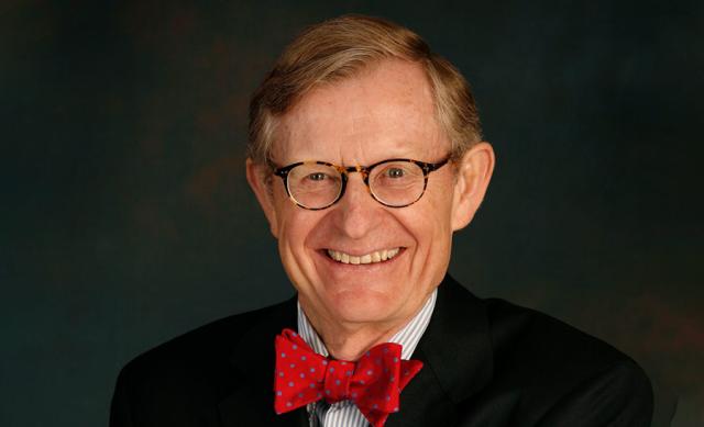 Photo of former Ohio State president E. Gordon Gee