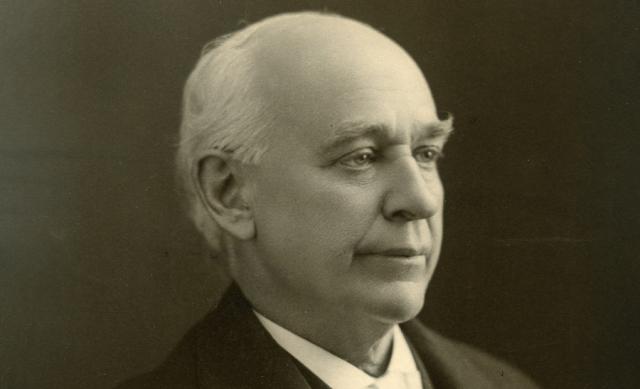 Photo of former Ohio State president Edward Frances Baxter Orton, Sr