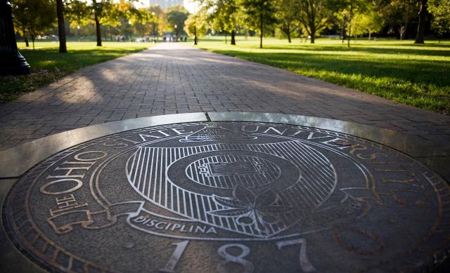 Photo of the seal on the Oval