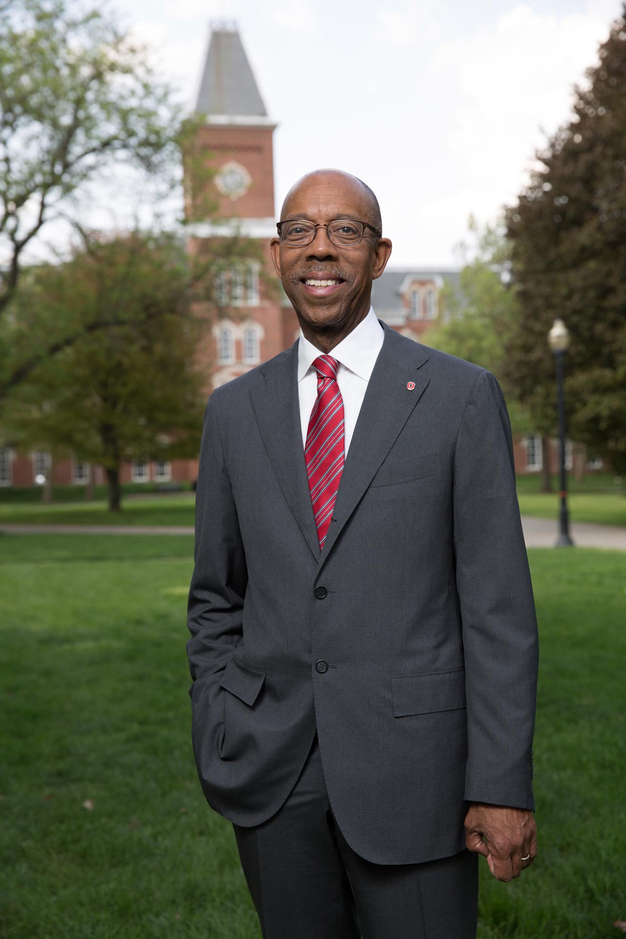 Photo of President Michael V. Drake, MD
