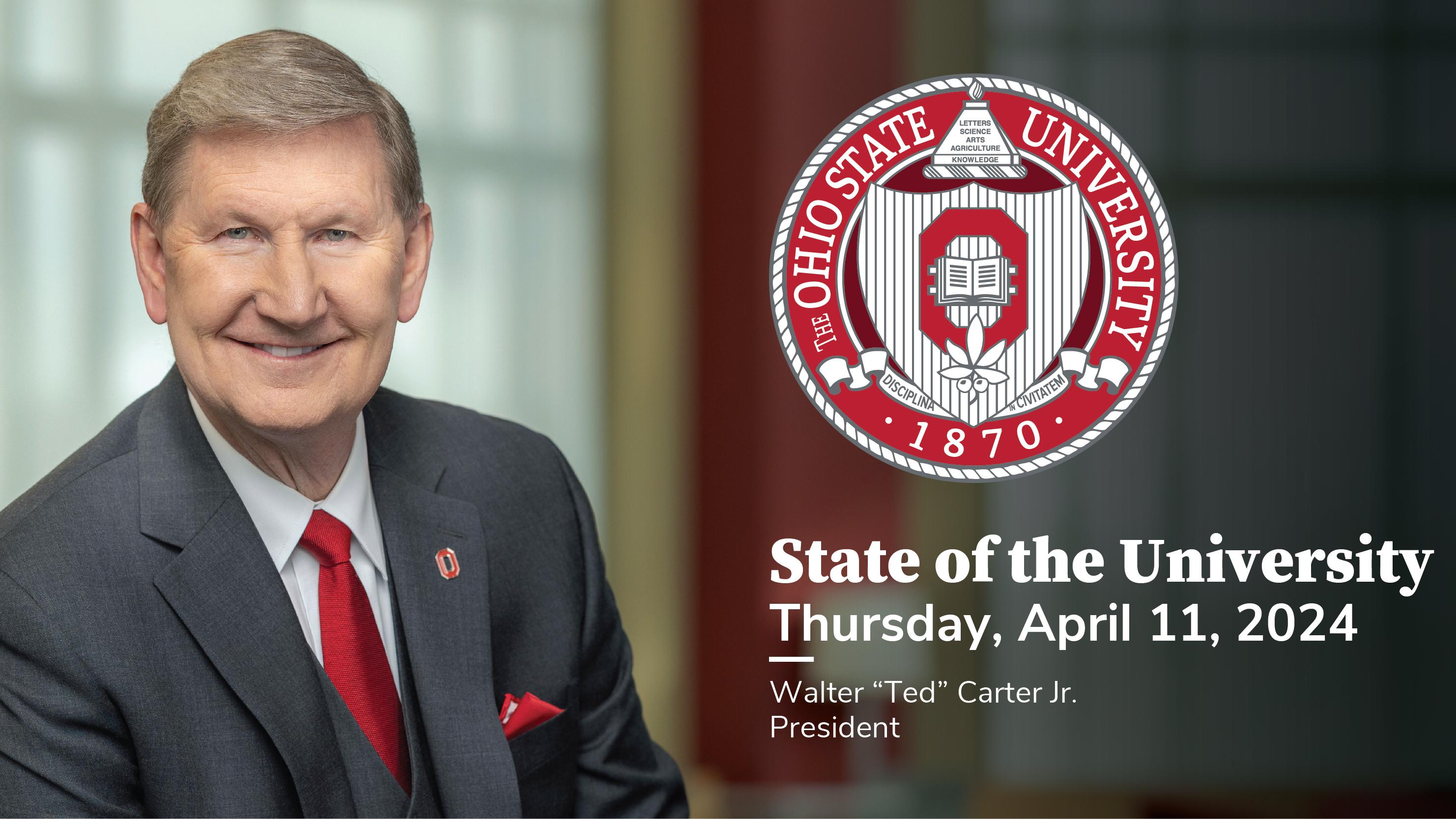 State of the University, Thursday, April 11, 2024