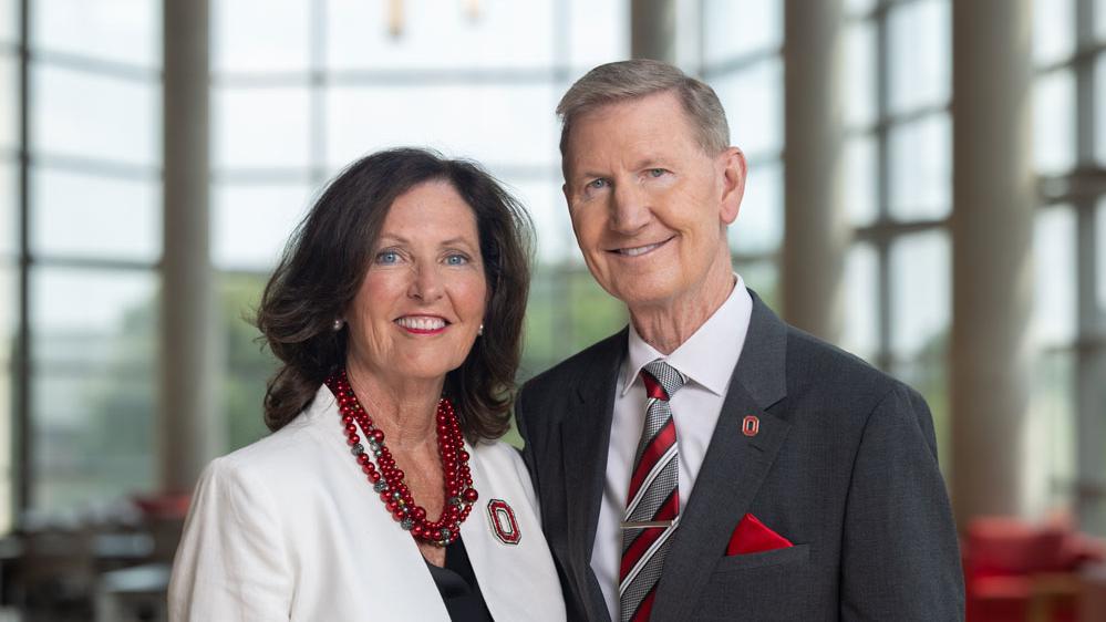 First Lady Lynda Carter and President Walter "Ted" Carter Jr.