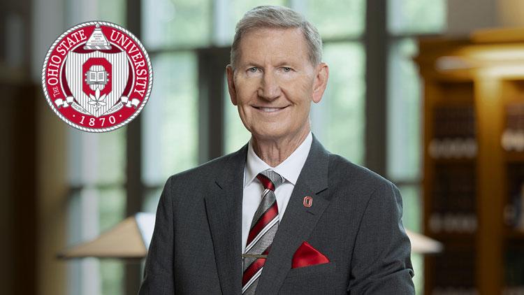 Portrait of Ohio State President Ted Carter