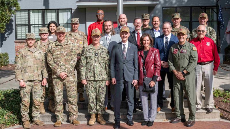 President and First Lady Carter's visit to Converse Hall