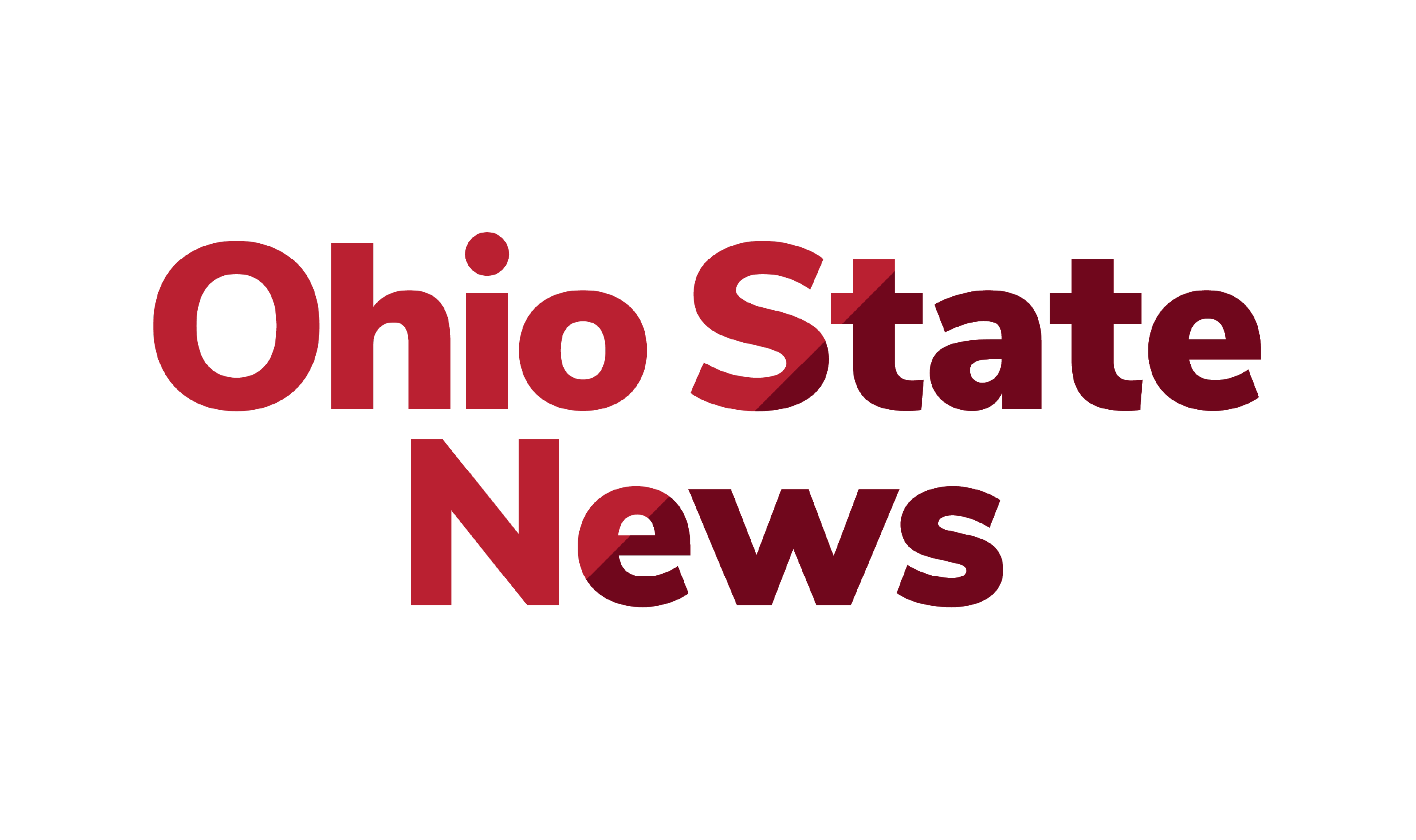 Scarlet text reading "Ohio State News"