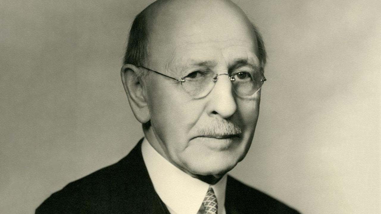 Photo of former Ohio State president William McPherson