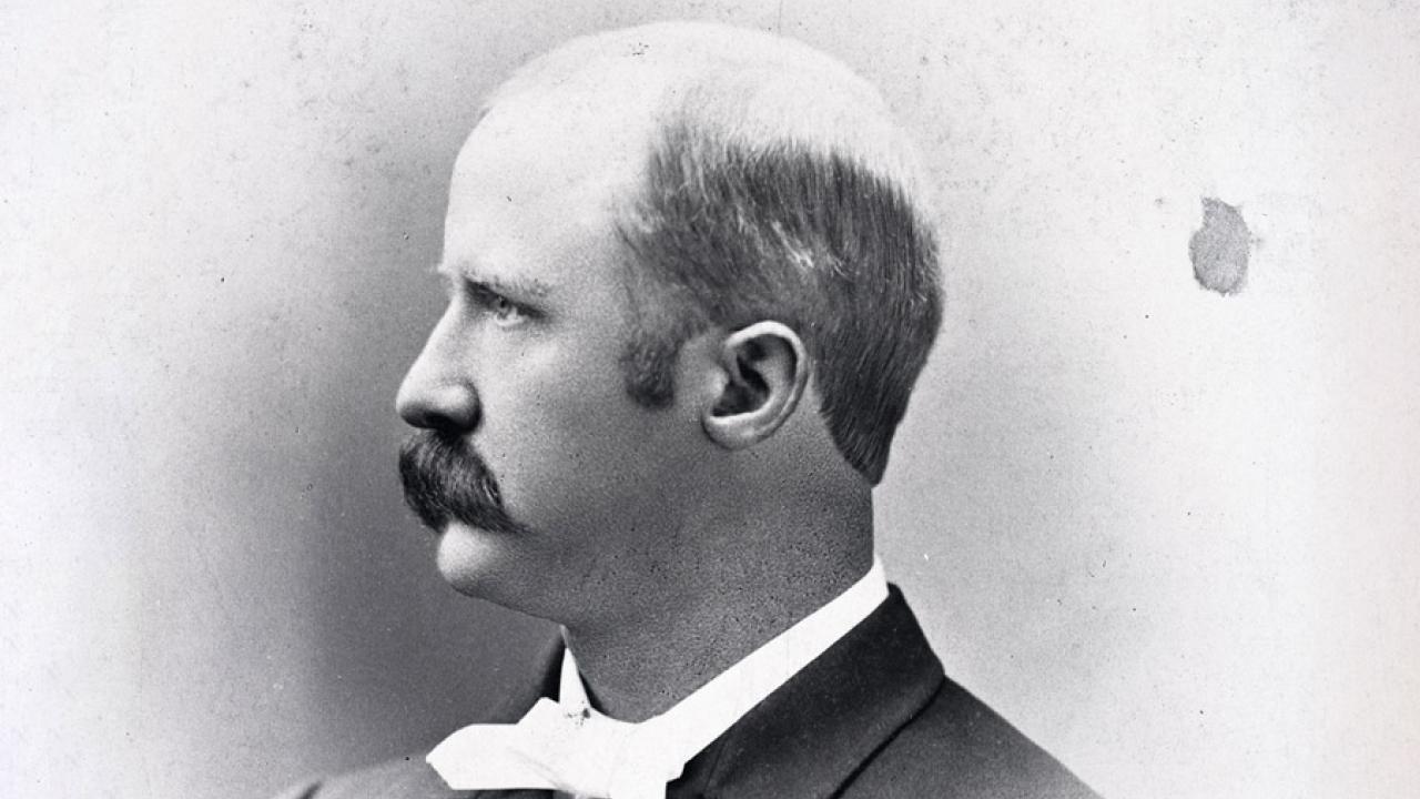 Photo of former Ohio State president Walter Quincy Scott
