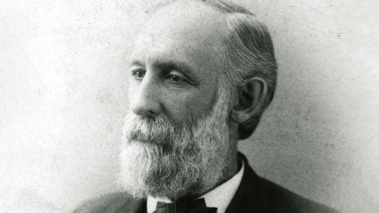 Photo of former Ohio State president William Henry Scott